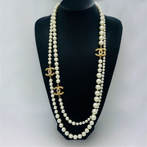 chanel pearl watch price|authentic chanel necklace for sale.